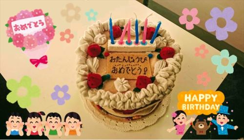 幼児クラスのお誕生日会 いろはにほへと日本語教室 フィレンツェ